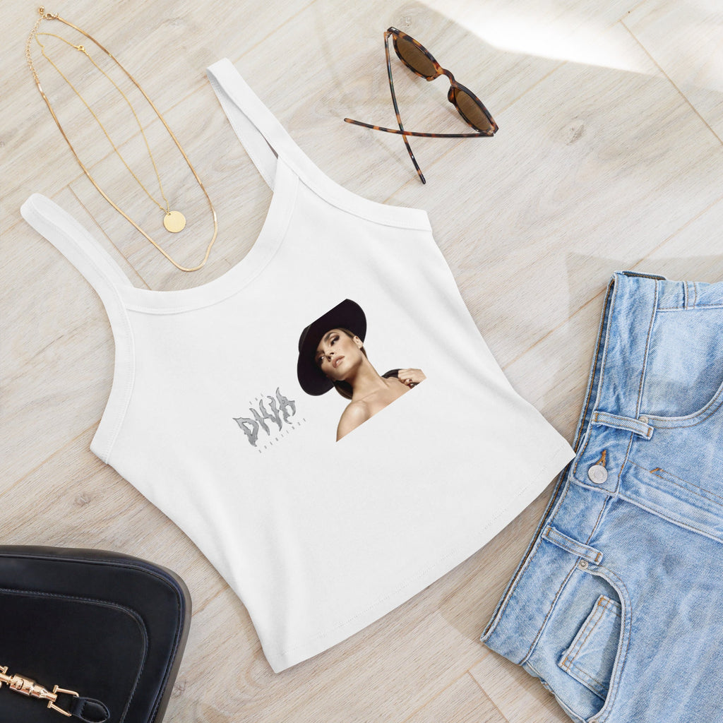 Camiseta de tirantes de canalé para mujer - Nemessis Shop