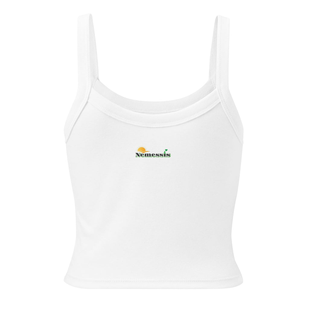 Camiseta de tirantes de canalé para mujer - Nemessis Shop