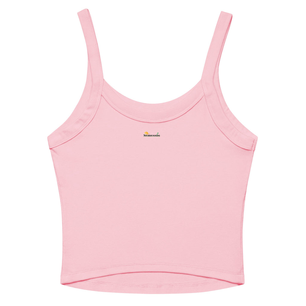 Camiseta de tirantes de canalé para mujer - Nemessis Shop