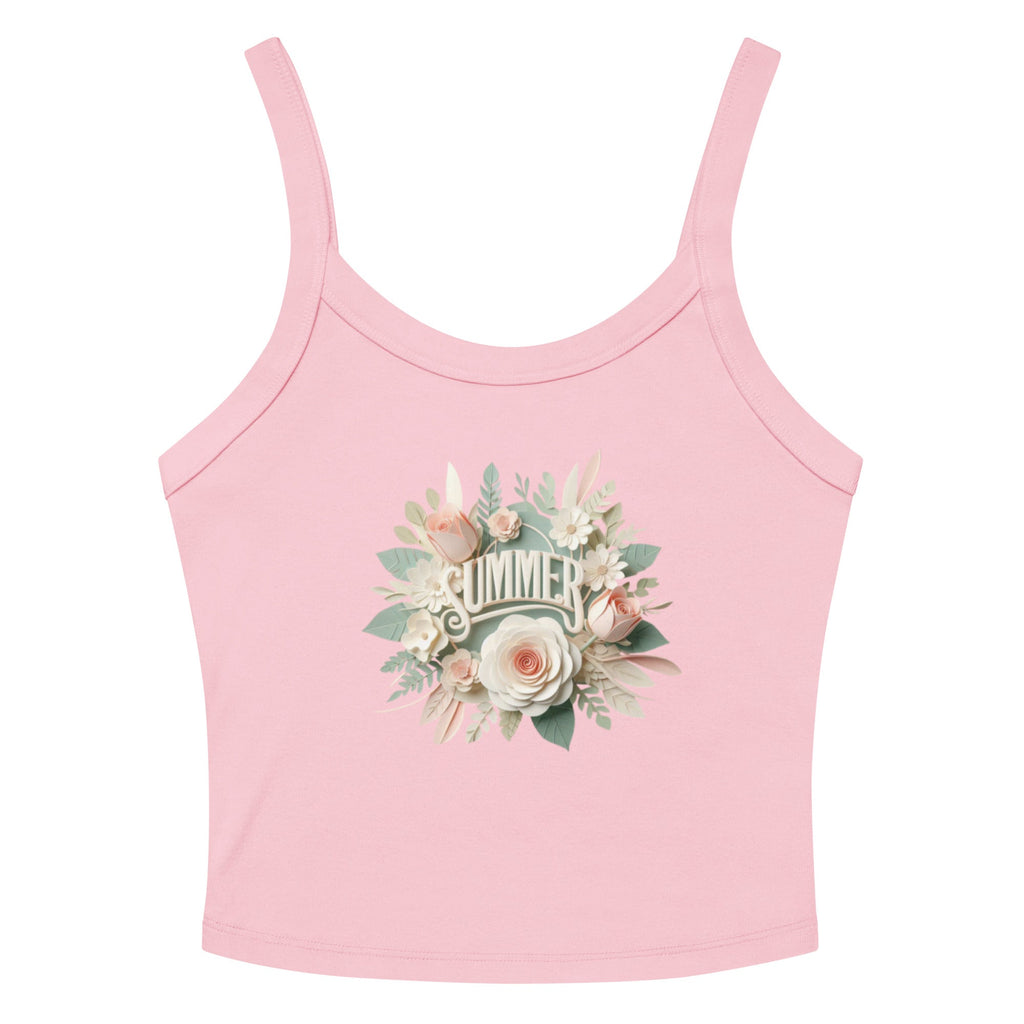 Camiseta de tirantes de canalé para mujer - Nemessis Shop