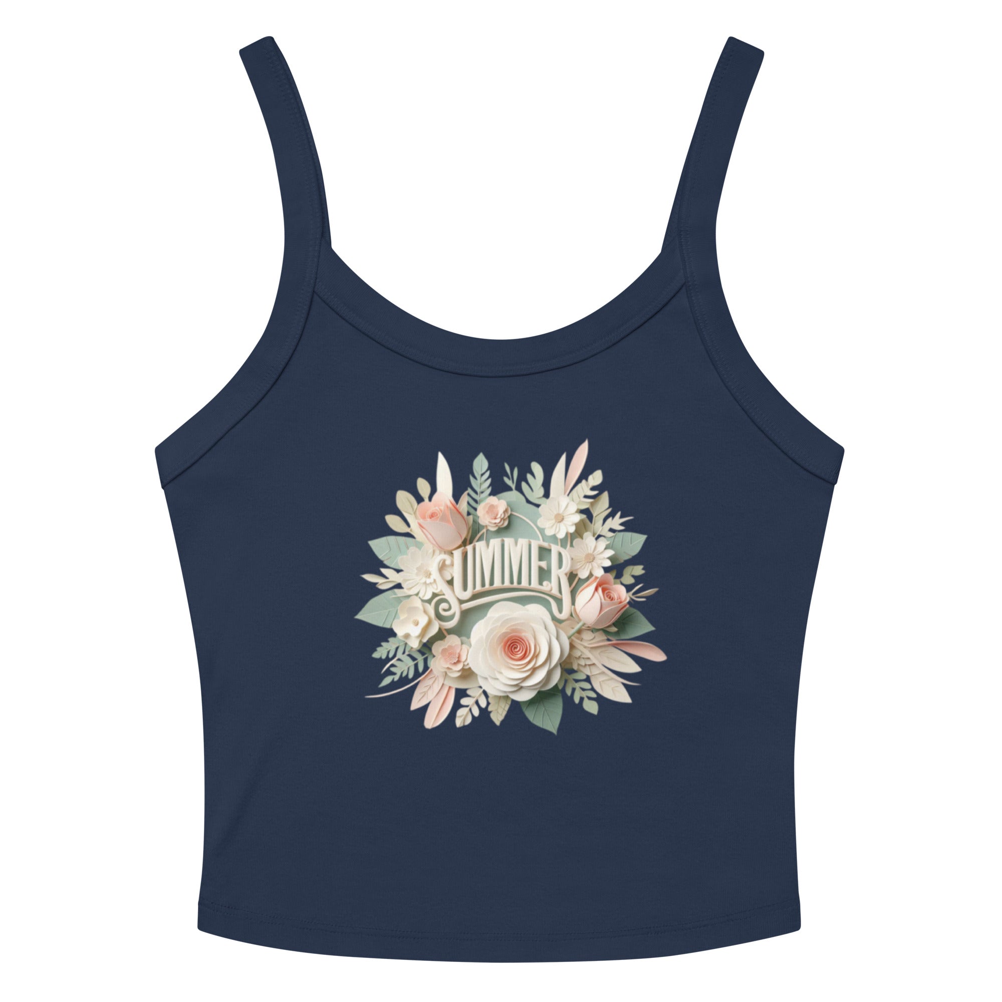 Camiseta de tirantes de canalé para mujer - Nemessis Shop