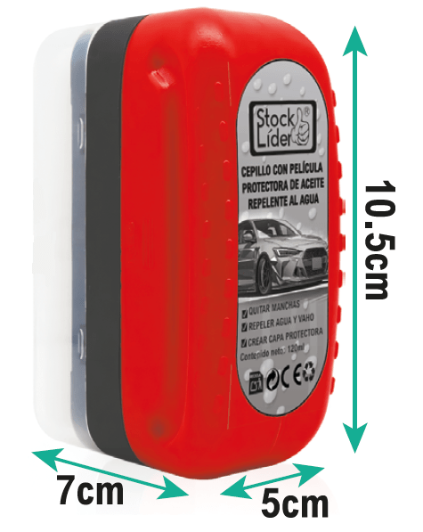 Cepillo con película protectora de aceite repelente al agua - Nemessis Shop®