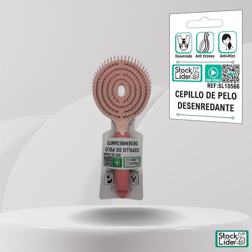 Cepillo de pelo desenredante Rosa - Nemessis Shop®