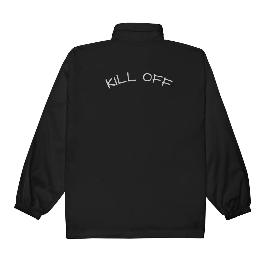 Chaqueta cortavientos KILL OFF BORDADO - Nemessis Shop®