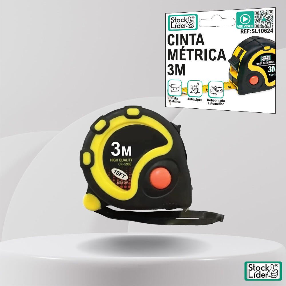 Cinta métrica 3m - Nemessis Shop®
