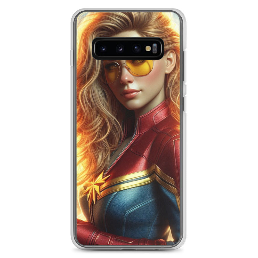 Funda transparent per a Samsung®. Noia Marvel