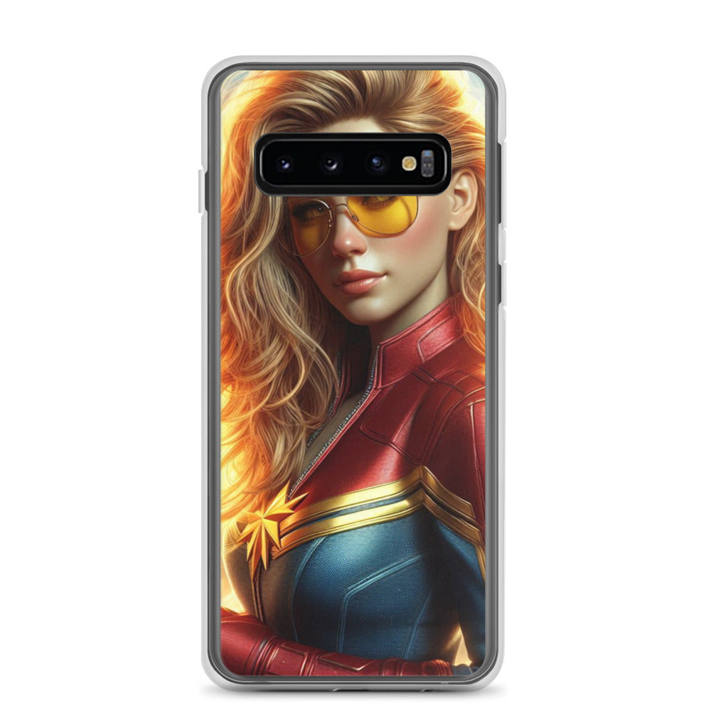 Funda transparent per a Samsung®. Noia Marvel