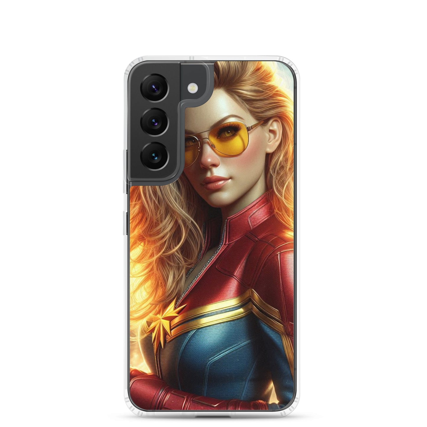 Funda transparent per a Samsung®. Noia Marvel