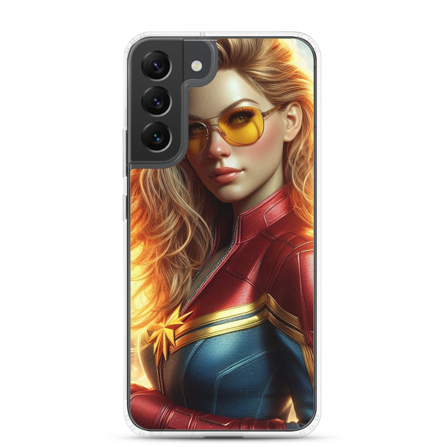 Funda transparent per a Samsung®. Noia Marvel