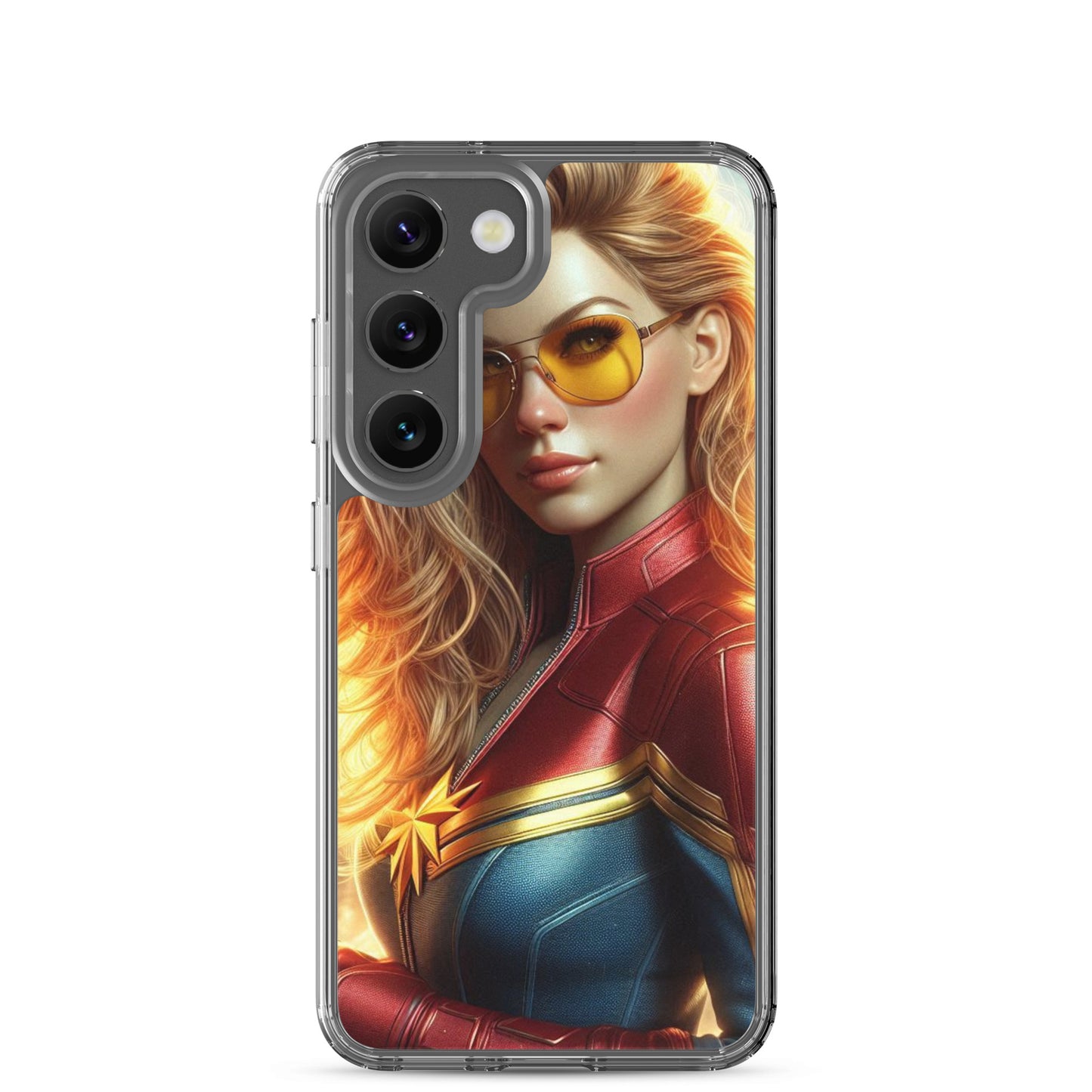 Funda transparent per a Samsung®. Noia Marvel