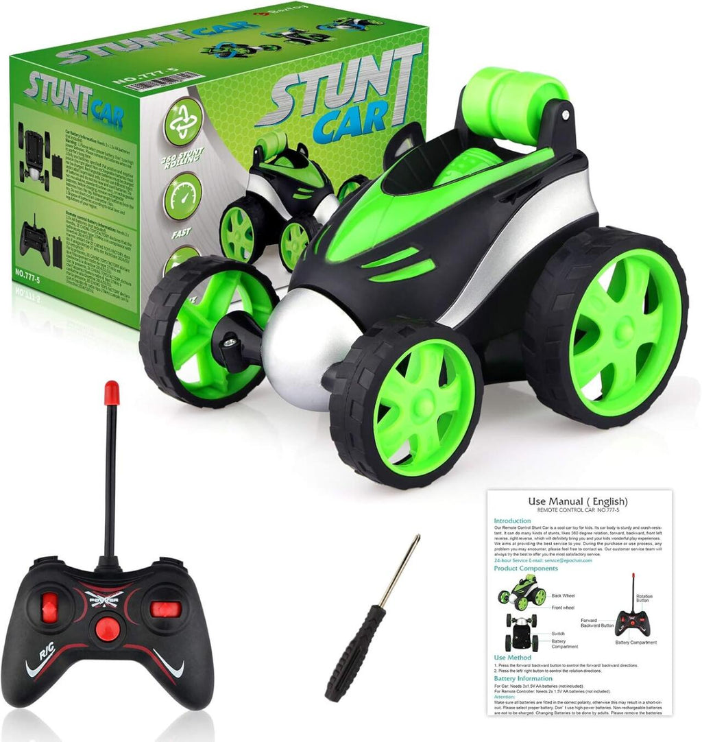 Coche Teledirigido Acrobático Stunt RC para Niños | Rotación 360° y Alta Velocidad - Nemessis Shop®