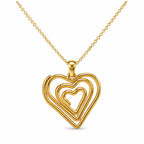 Collar 'Aura d'Or Heart'