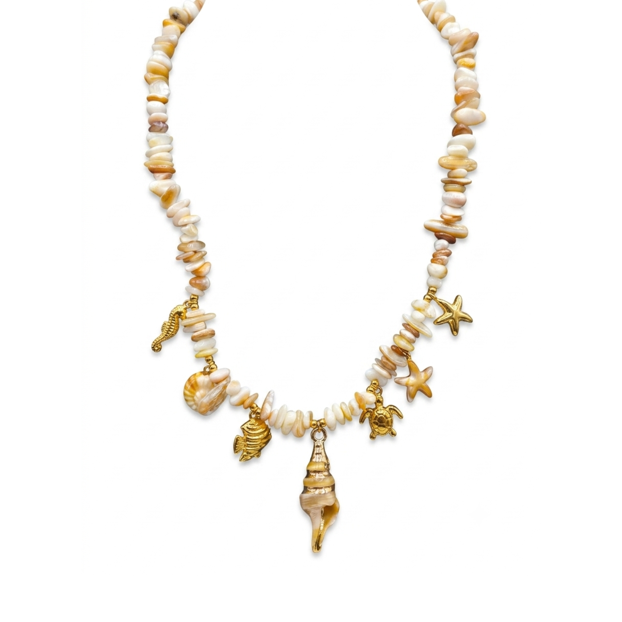 Collar Odyssée Marine: Éclat Nacarado