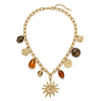Collar Soleil Mystique Doré