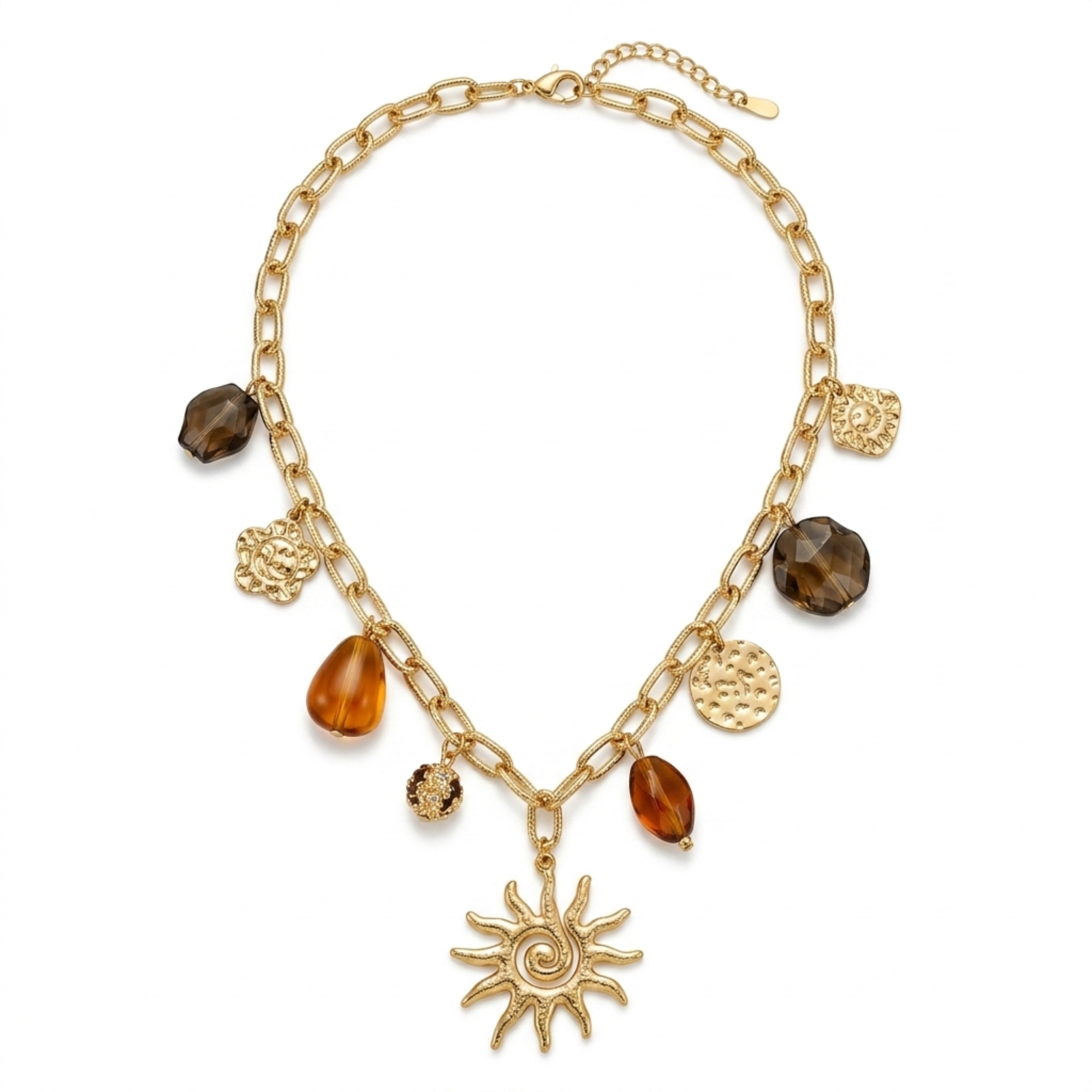 Collar Soleil Mystique Doré