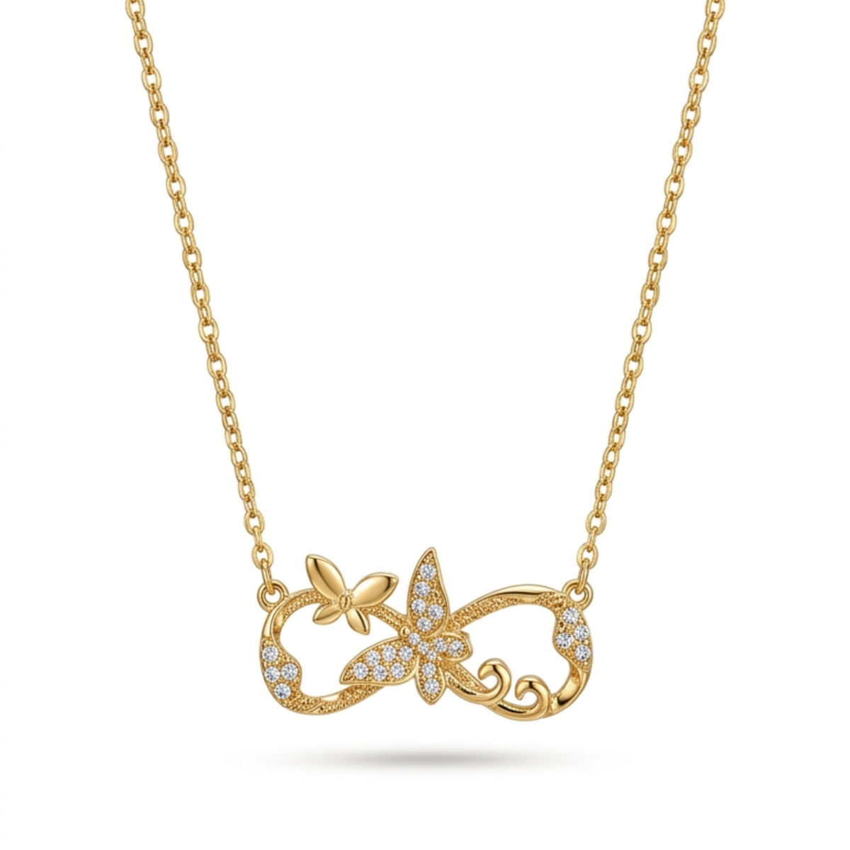 Collar L'Éternel Envol Sparkle Silhouette