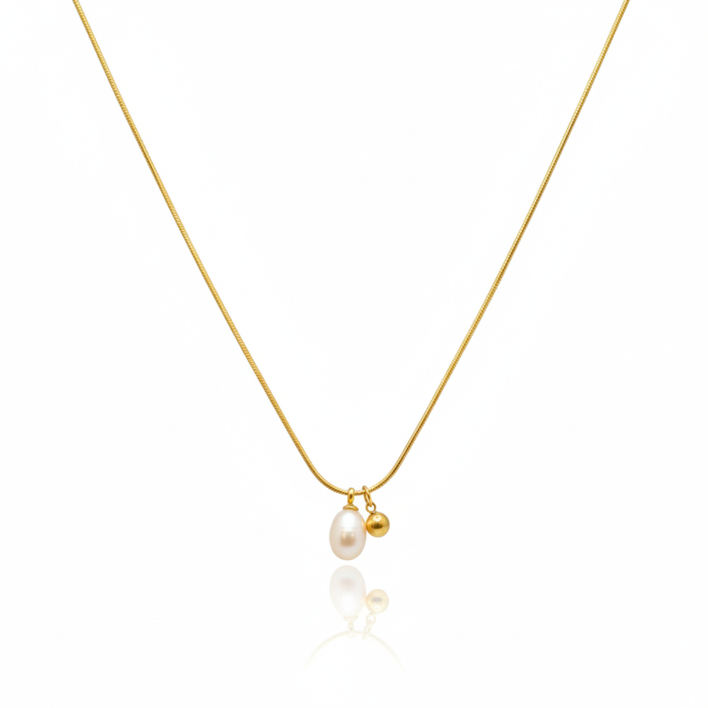 Collar Radiance con Perla d'Eau Douce