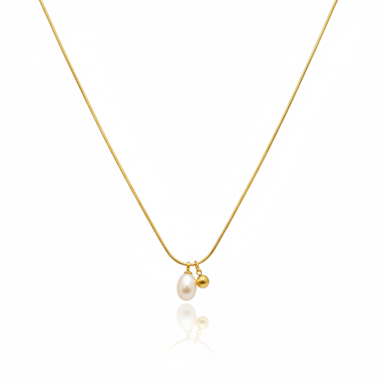 Collar Radiance con Perla d'Eau Douce