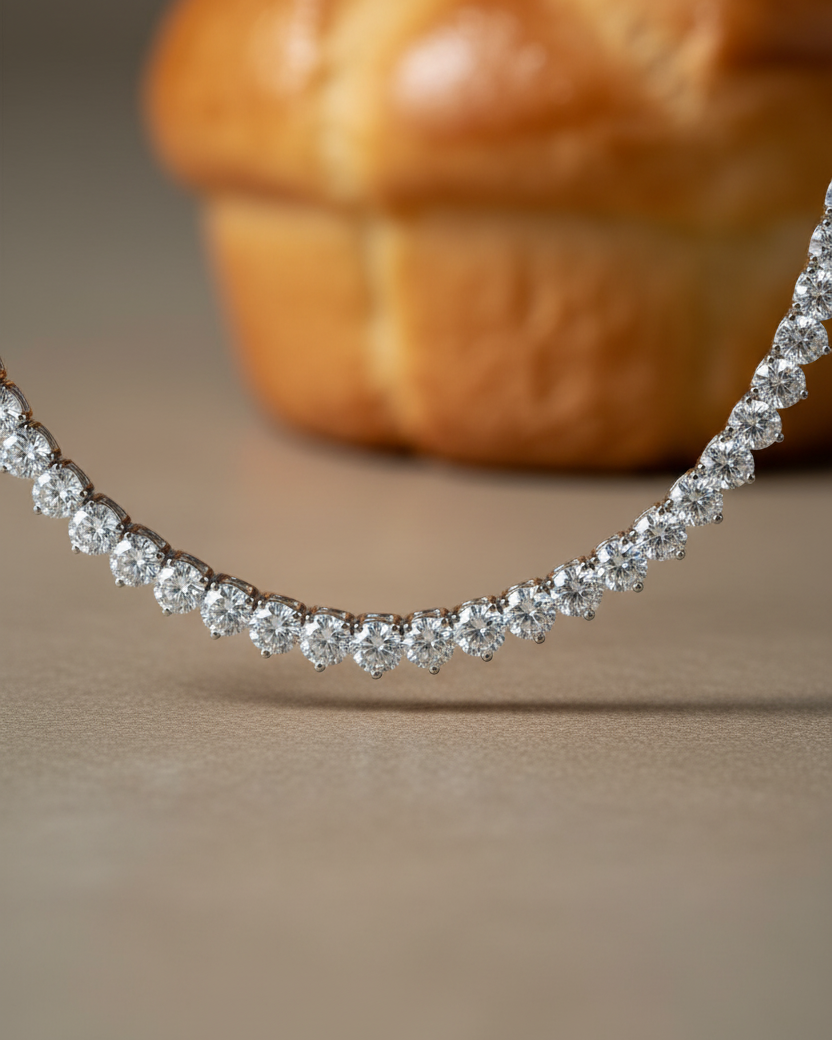 COLLAR RIVIERE 4MM