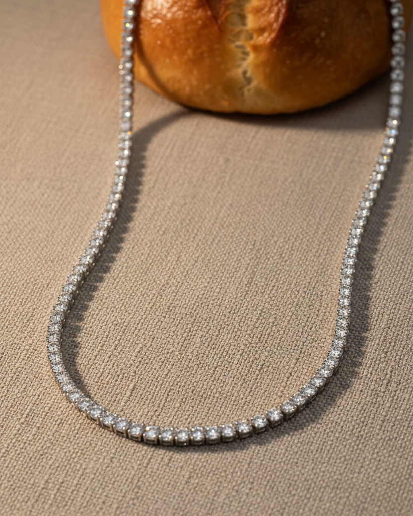 COLLAR RIVIERE 4MM