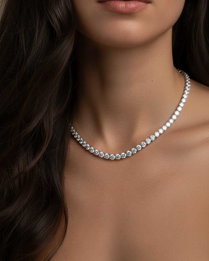 COLLAR RIVIERE 4MM
