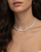 COLLAR RIVIERE 4MM