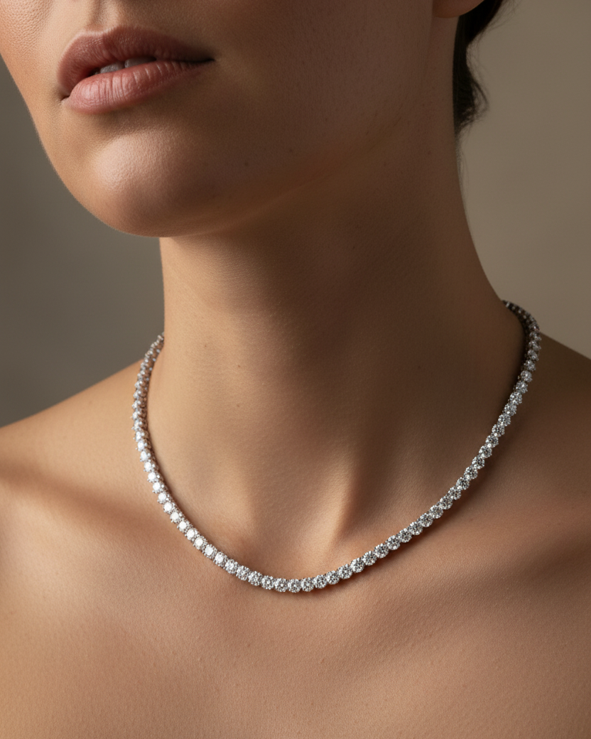 COLLAR RIVIERE 4MM