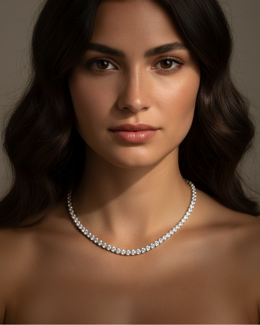 COLLAR RIVIERE 4MM