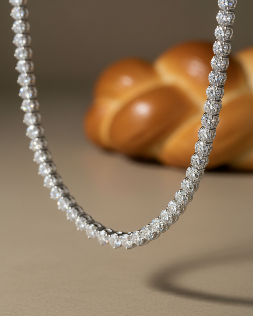 COLLAR RIVIERE 4MM