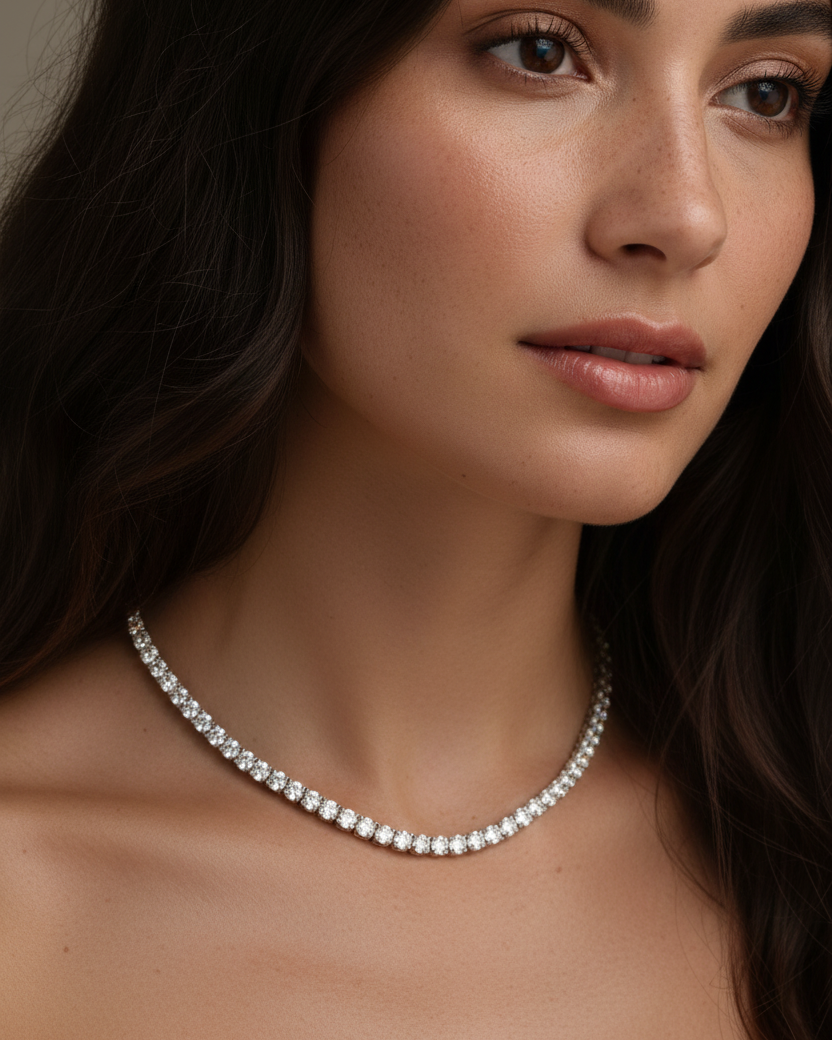COLLAR RIVIERE 4MM