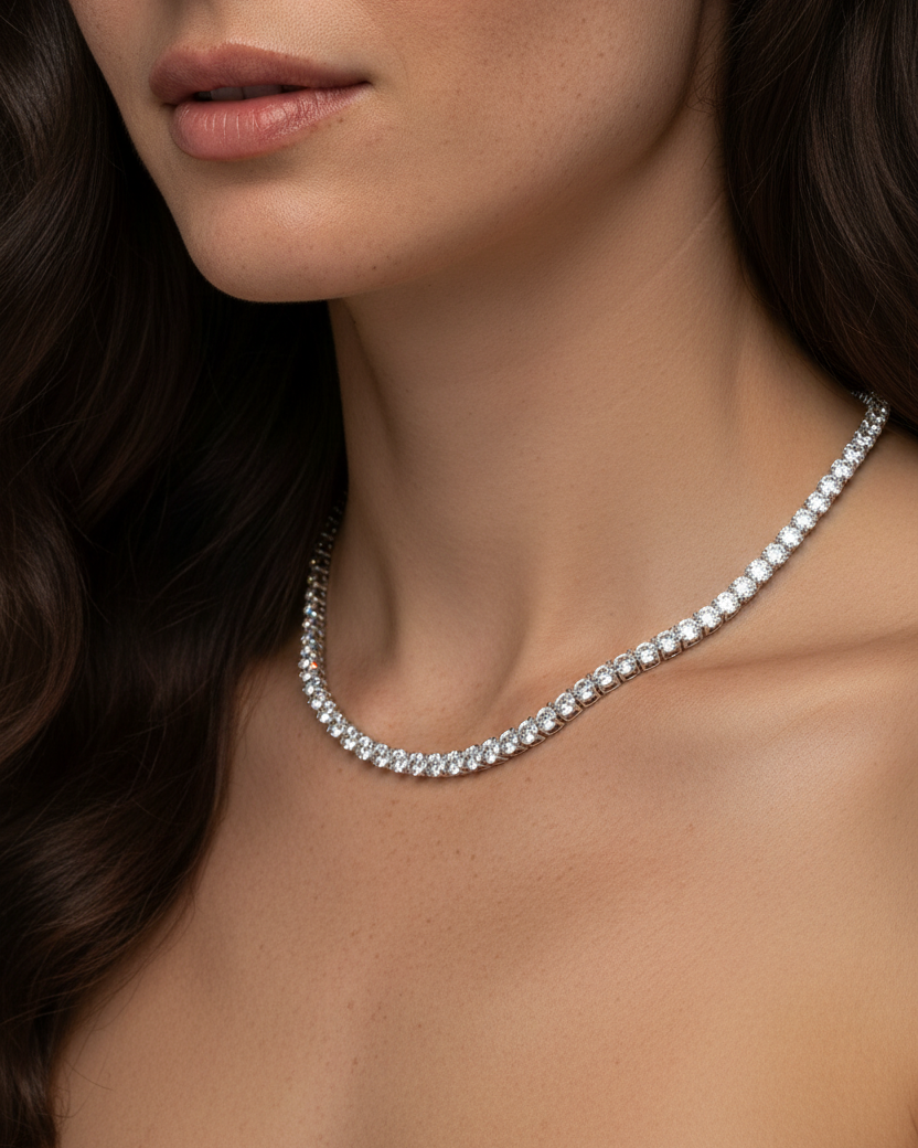 COLLAR RIVIERE 4MM