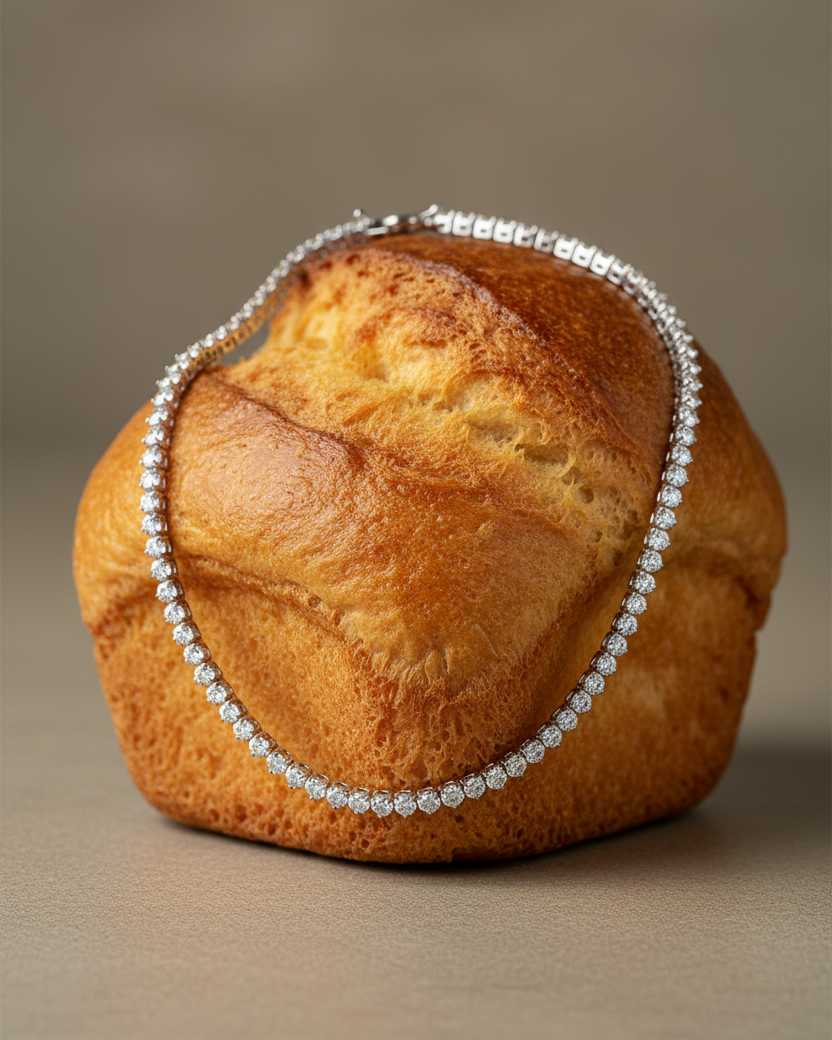 COLLAR RIVIERE 4MM
