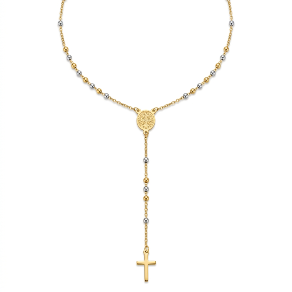 Collar L’Esprit Céleste Dual Tones Rosary