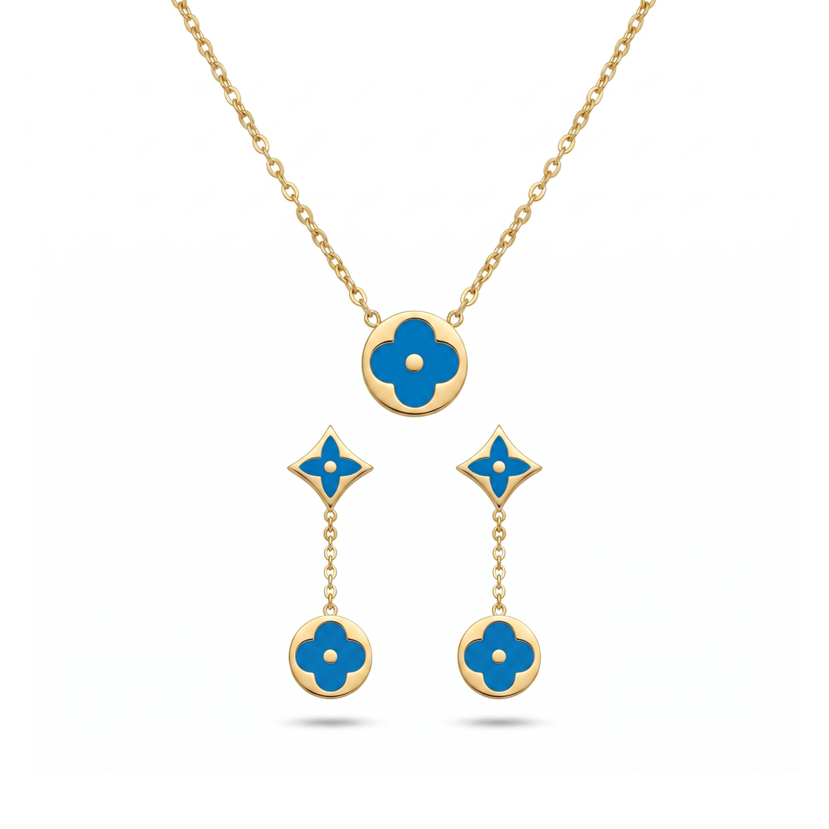 Collar y Pendientes Azur Éternel
