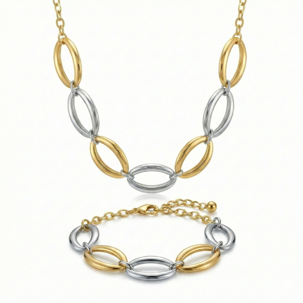 Conjunto Harmonie Bicolore – Vínculos de Elegancia Infinita
