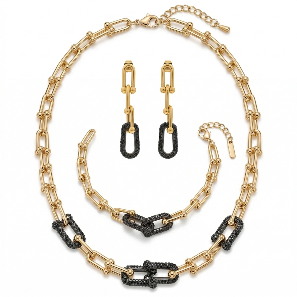 Conjunto Bold Interlock – Vínculos de Vanguardia