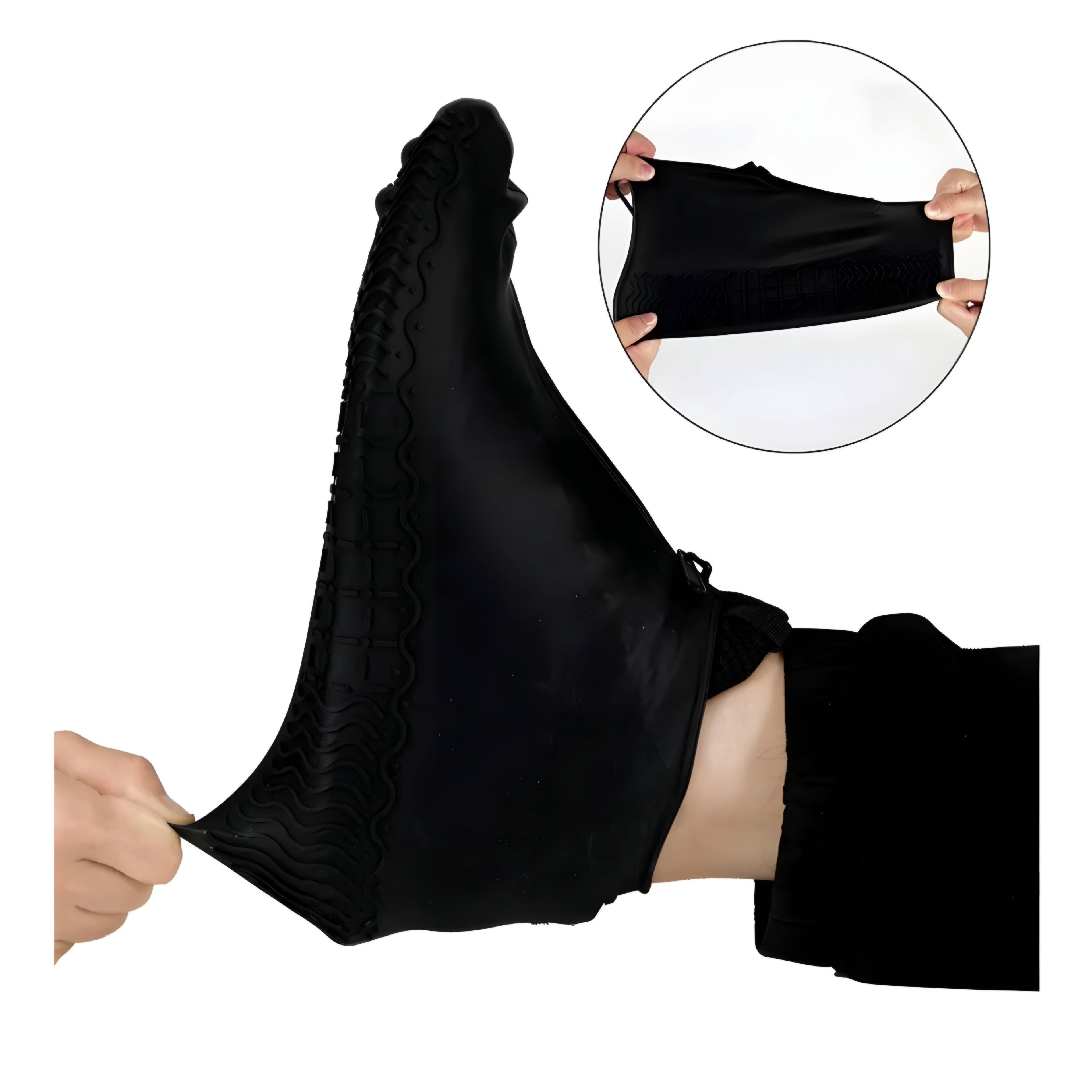 Cubre zapatos para lluvia