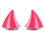 Cuernos pequeños con ventosa