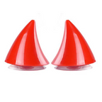 Cuernos pequeños con ventosa