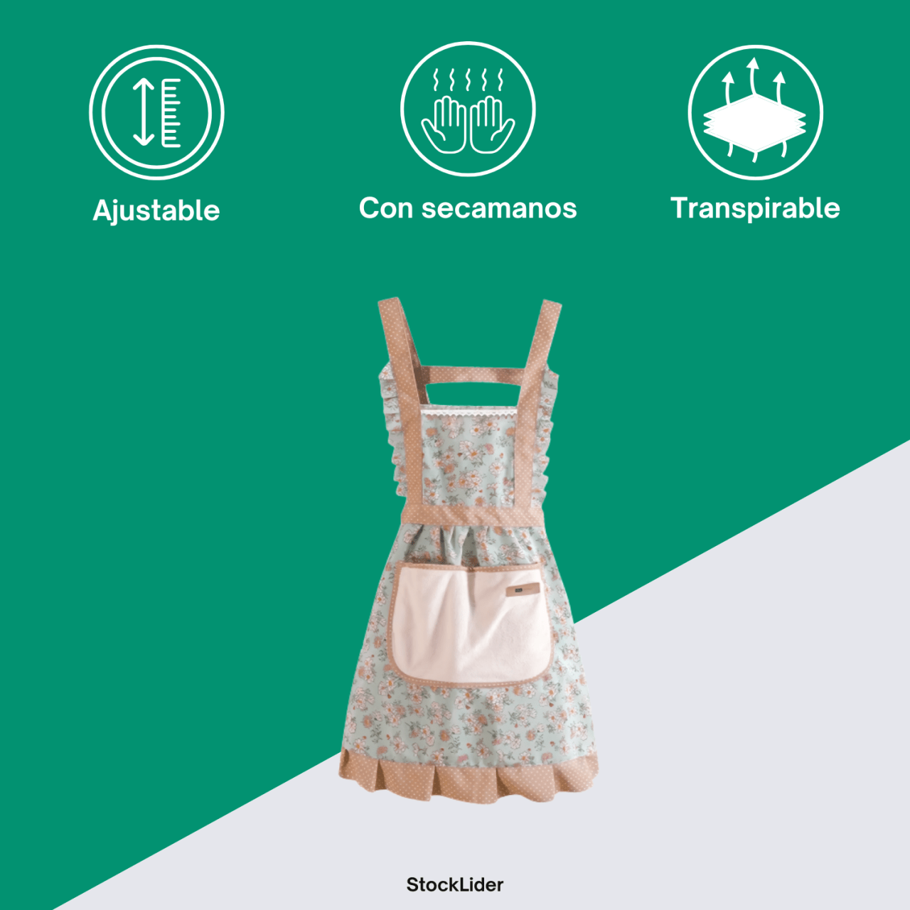 Delantal con secamanos - Nemessis Shop®