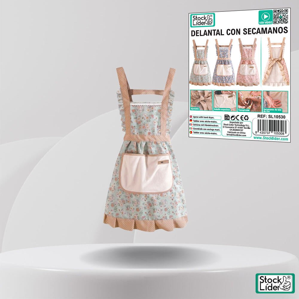 Delantal con secamanos - Nemessis Shop®