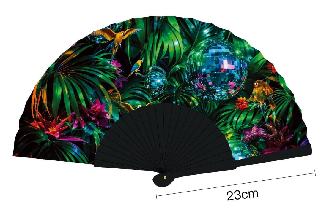 Disco Jungle 23cm fan - Nemessis Shop®