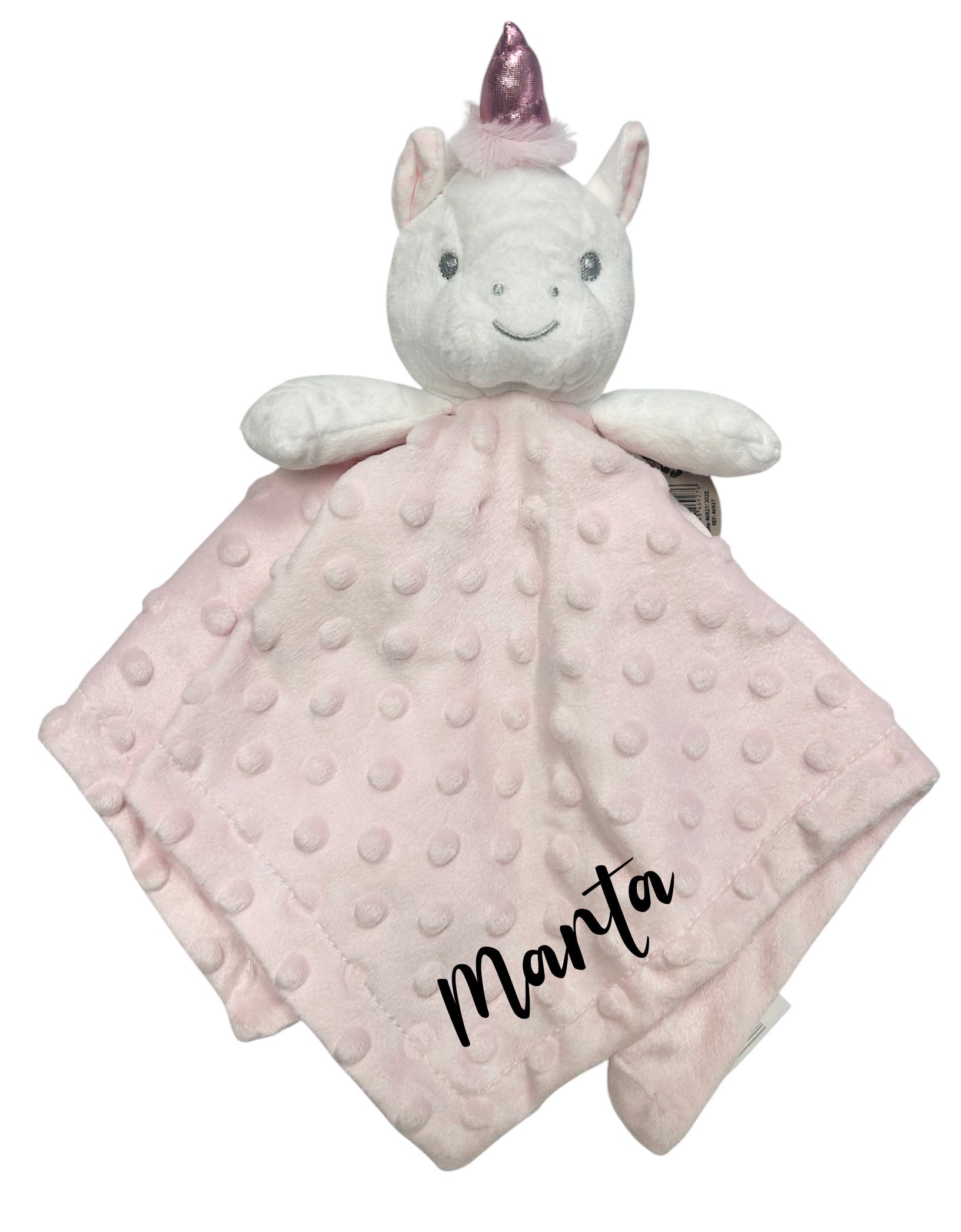 Dou Dou Unicornio | Peluche Apego para Bebé (Bordado)