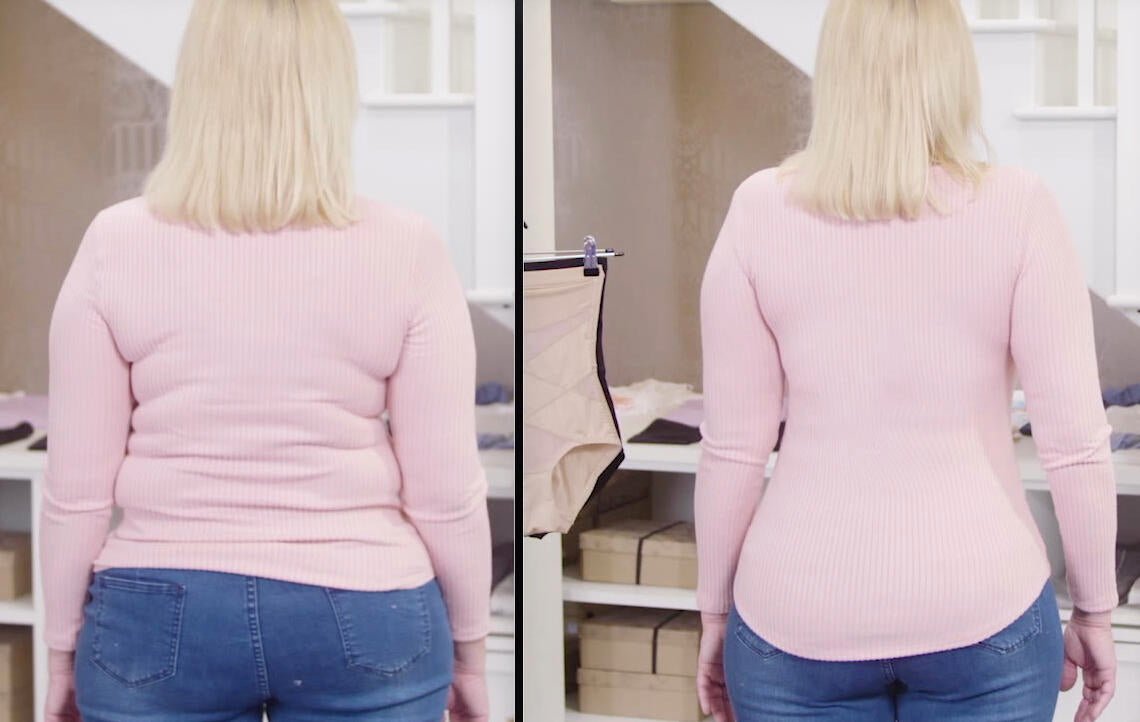 Faja con efecto reductor que define la silueta y realza los glúteos - Nemessis Shop®