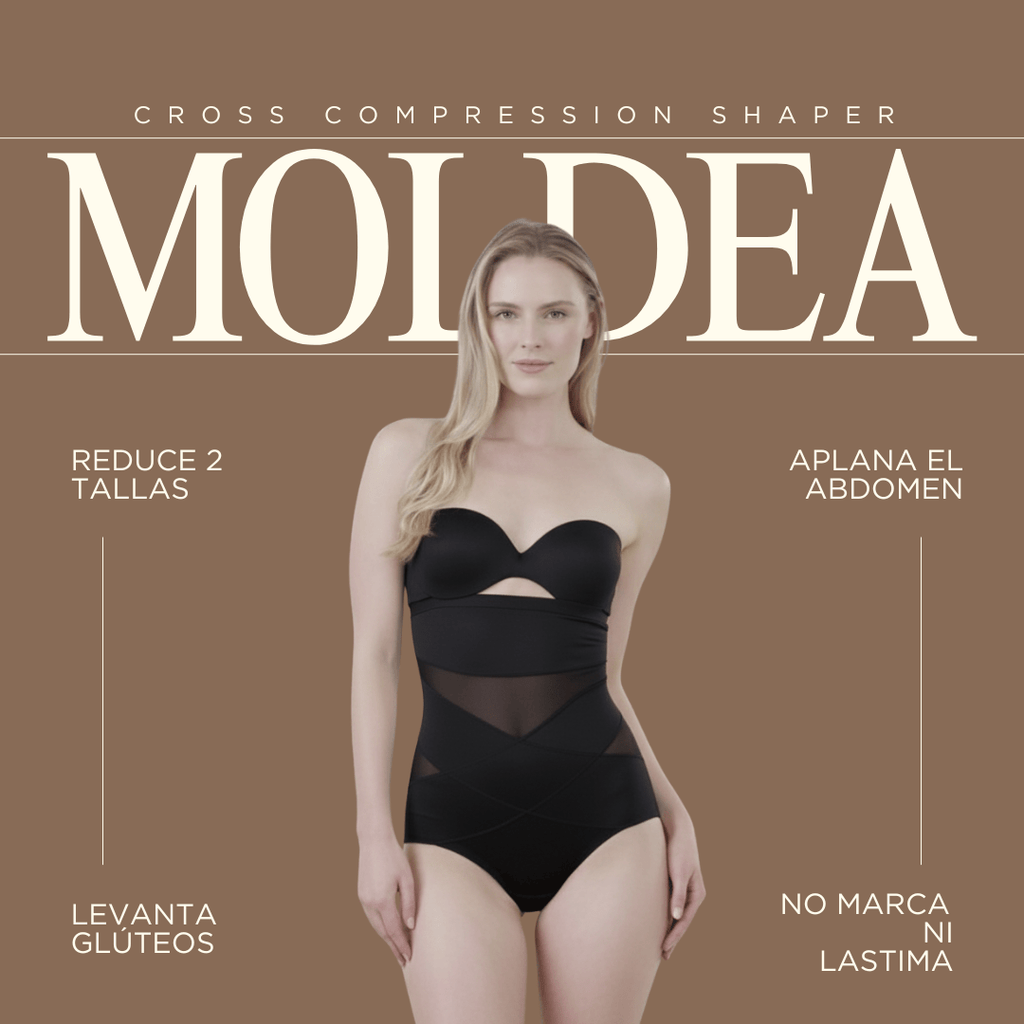 Faja con efecto reductor que define la silueta y realza los glúteos - Nemessis Shop®