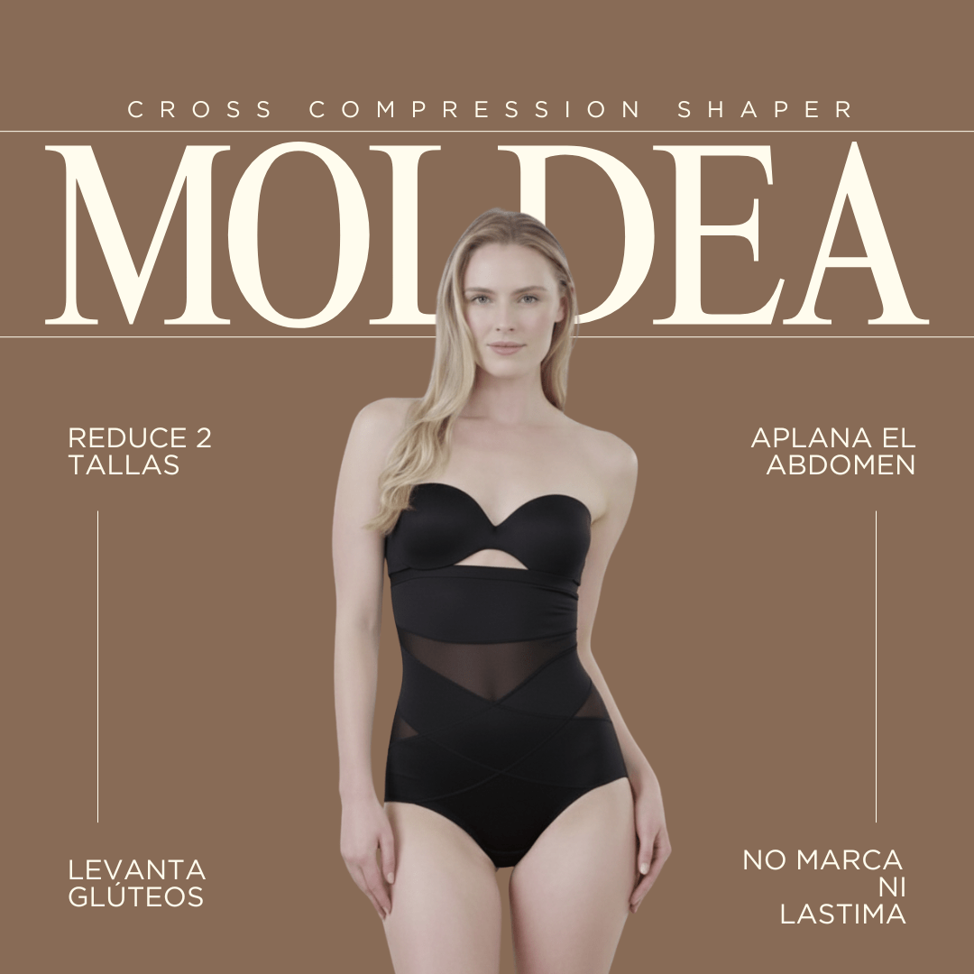 Faja con efecto reductor que define la silueta y realza los glúteos - Nemessis Shop®