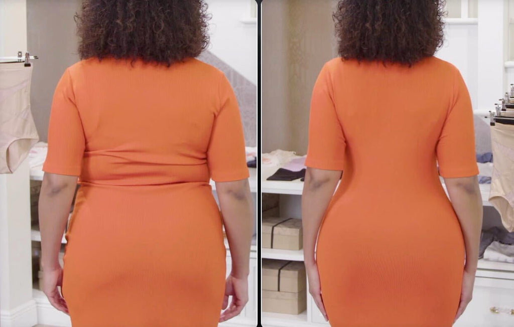 Faja con efecto reductor que define la silueta y realza los glúteos - Nemessis Shop®