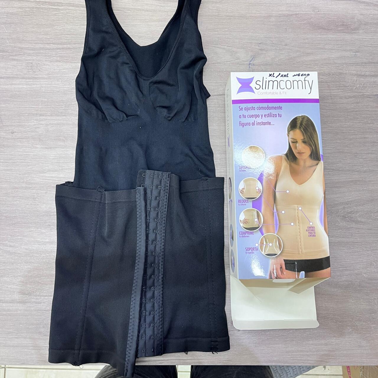 Faja SlimComfy XL/XXL Negro - Nemessis Shop®