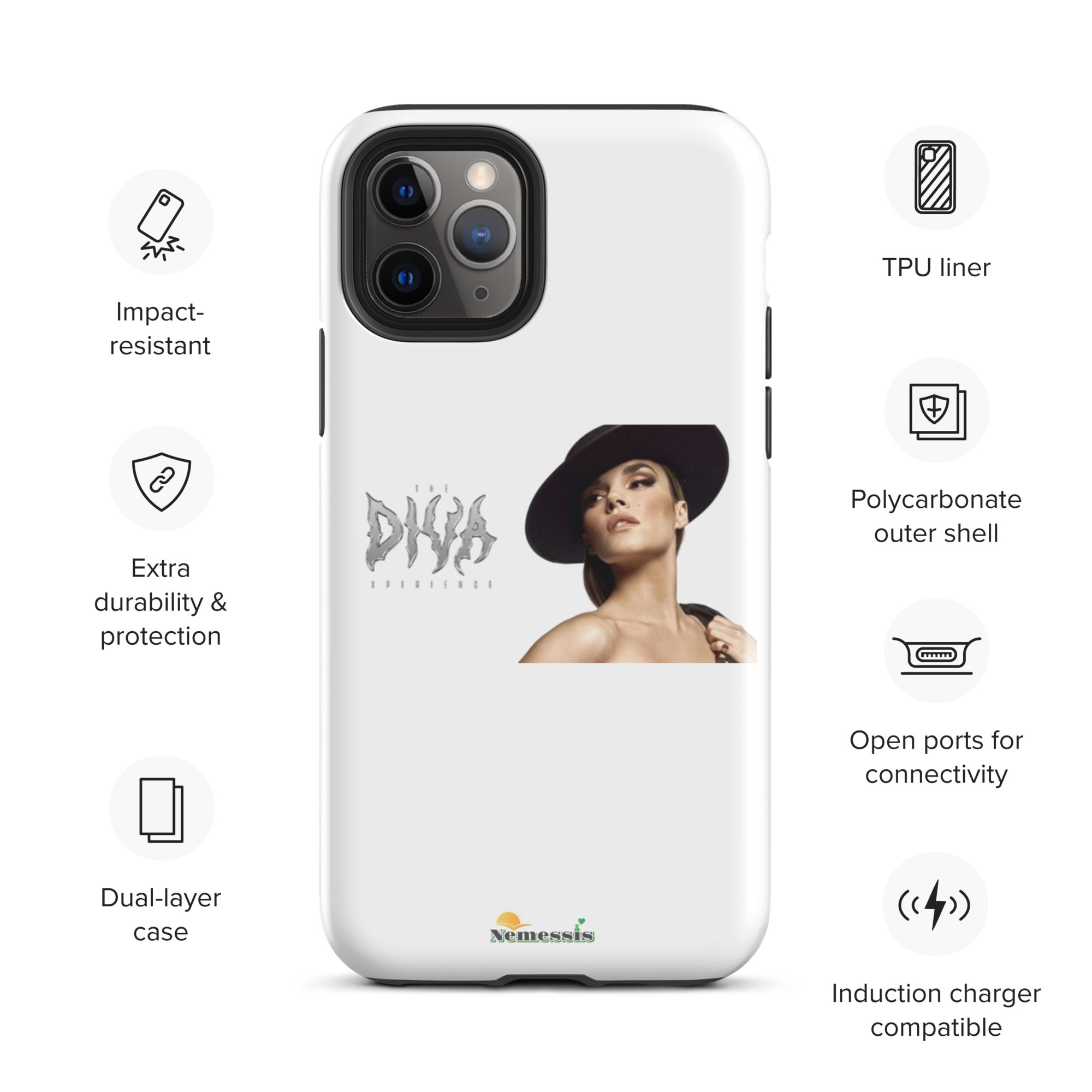 Funda dura para iPhone - Nemessis Shop