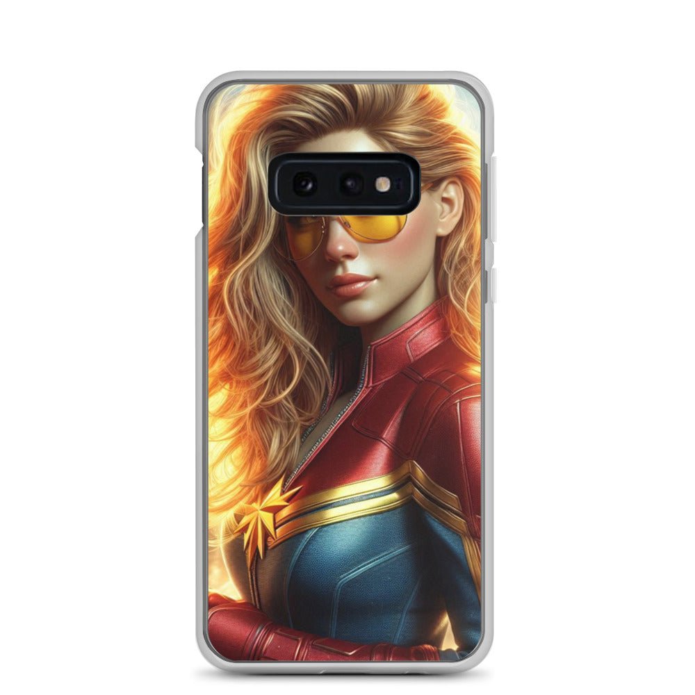 Funda transparente para Samsung®. Chica Marvel - Nemessis Shop